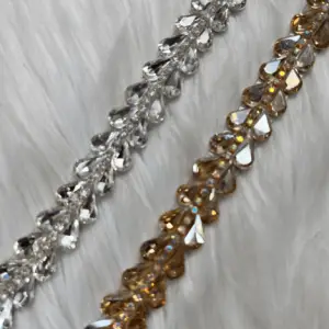 Diamond Leaf Crystal Lace 3