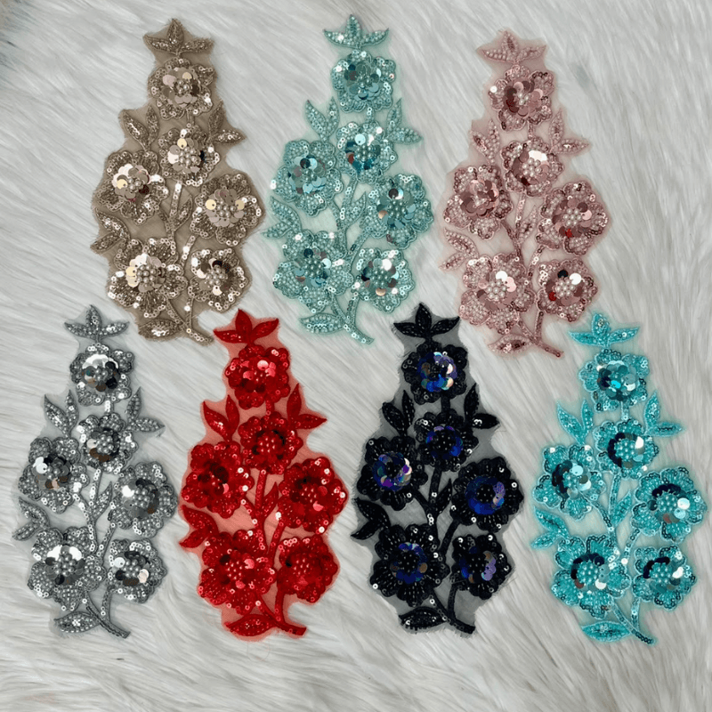 Cutdana motive floral small KLC 4