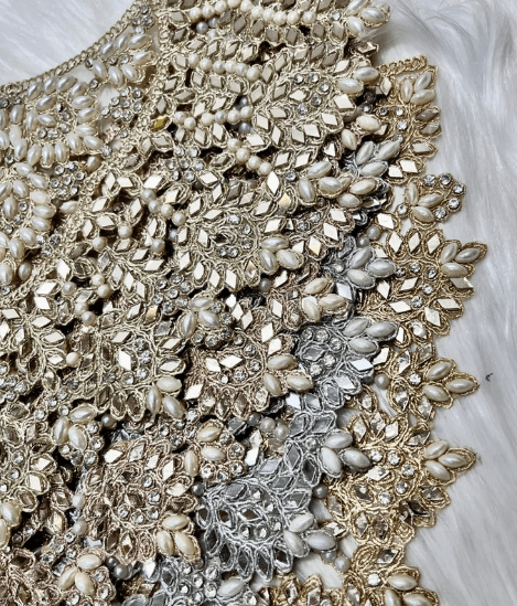 Royal Pearl Crystal Fancy Neck 4