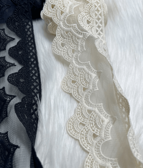 Royal Scallop China Tissue Lace 6