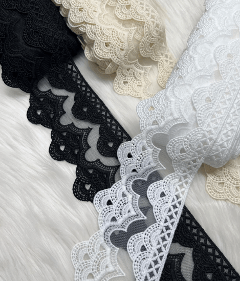 Royal Scallop China Tissue Lace